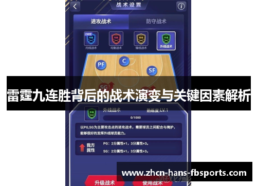 雷霆九连胜背后的战术演变与关键因素解析